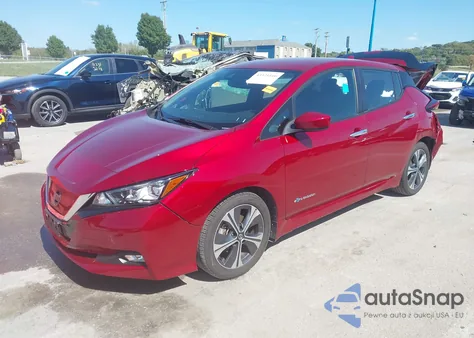 2018 Nissan Leaf Sv z USA, uszkodzony, nr VIN 1N4AZ1CP9JC307780